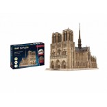 QUEBRA CABEÇA 3D PUZZLE NOTRE-DAME DE PARIS REVELL KIT PARA MONTAR 293 PEÇAS REV 00190